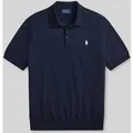Polo Ralph Lauren Regular Fit Poloshirt aus reiner Baumwolle in Marine, Größe XL