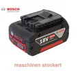 Bosch Akku GBA 18V 5,0 AH Li-Ion Akkupack XL-Akku mit 5,0 Ah 1600A002U5
