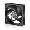 ARCTIC P9 PWM PST - PC Lüfter, 92 mm PWM Gehäuselüfter mit Kabelsplitter, optimiert für statischen Druck, 200-3000 rpm, leiser und effizienter Motor, 0dB-Mode, Case Fan - Schwarz