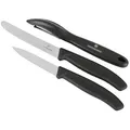 Victorinox Messer, Schwarz, Metall, 25 cm, Kochen, Küchenmesser, Gemüsemesser
