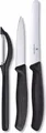 Victorinox Kochmesser 6.7113.31 Swiss Classic 3-tlg. Gemüsemesser-Set mit Schäler