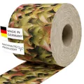 Zaundruck Sichtschutzstreifen Polyester - nachhaltiger Sichtschutz für Doppelstabmattenzaun - Motiv Windschutz 26 m x 19 cm - Sichtschutz-Rolle - Breisgau