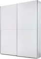 Schlafkontor Schwebetürenschrank Time Schrank, Kleiderschrank mit Schiebetüren 4 Türelemente als Schachbrettoptik