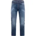 Rokker Motorradhose tech Straight Motorrad Jeans Knieprotektoren enthalten blau 34 | 40/34
