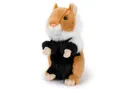 HAMSTER Feldhamster aufrecht Plüschtier Stofftier Kuscheltier  **  NEU H=19cm