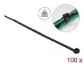 Delock 19561 Kabelbinder Schwarz 100St.