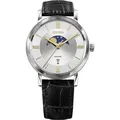 JOWISSA Quarzuhr Jowissa Magno Herrenuhr J4.272.L Leder Mondphase, (1-tlg)