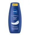 NIVEA Creme Care Pflegedusche, Duschgel mit Vitaminen und wertvollen Ölen, feuchtigkeitsspendende Cremedusche mit mildem Duft für eine zarte Pflege (500 ml)