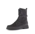 Gabor Damen Chelsea Boots, Frauen Stiefeletten,Booties,halbstiefel,Kurzstiefel,uebergangsschuhe,uebergangsstiefel,flach,Dark-Grey,38 EU / 5 UK