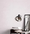 NEWROOM Tapete Grau Vliestapete Beton - Betonoptik Uni Flieder Putz Zement Putzoptik Industrial Einfarbig inkl. Tapezier-Ratgeber
