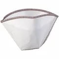 Faltbarer Edelstahl-Dauerkaffeefilter, Größe 4 für 2 - 4 Tassen