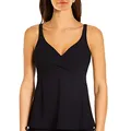Anita Damen 8880-1 Mix & Match Maily Bügel-Tankini, Badeoberteil, Schwarz, (40) E