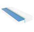 Boxspringmatratze Matratze 80 x 200 cm Viskoelastischer Memory-Schaum 18 cm H2, vidaXL