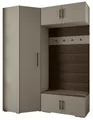 ABIKS MÖBEL Kompaktgarderobe INOVA 3 SATZ 21 Möbelset, Garderobe mit Kleiderstange und Regalen