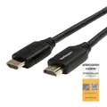 StarTech.com 3m HDMI 2.0 Kabel, 4K 60 Hz High Speed HDMI Kabel mit Ethernet, HDR10, HDMI Kabel, M/M Einrastende Stecker