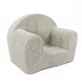 FORTISLINE Kindersessel Mini aus Cord 40x33x39 cm - Kinderzimmer Sessel mit abnehmbarem Bezug, waschbar, Oeko-TEX Standard 100, handgefertigt in der EU