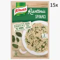 15x Knorr Risotto Spinaci Reis mit Spinat 175g 100% italienisch Fertiggerichte