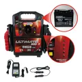 KS Tools 12 V + 24 V Batterie-Booster mobiles Starthilfegerät 1700 A
