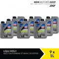 Liqui Moly Motorbike 2T Basic Scooter JASO Motorrad Motoröl 9x1 Liter = 9 Liter