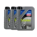 LIQUI MOLY Motorbike 2T Basic Scooter ISO-L-EGB, JASO FB, API TC, 3x1 Liter