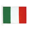 AZ FLAG Bootflagge Italien - 45x30 cm - Italienische Bootsfahne 30 x 45 cm Marine Flaggen - Flaggen