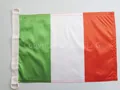 BOOTFLAGGE ITALIEN 45x30cm - ITALIENISCHE BOOTSFAHNE  30 x 45 cm Marine flaggen