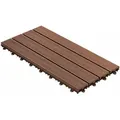 Floordirekt - Klickfliesen Wpc-terrassendielen Royal Hellbraun 60 X 30 Cm