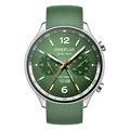 OnePlus Watch 2R Smartwatch grün, Herzfrequenzsensor, Über 100 Sportmodi