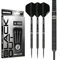 WINMAU Blackout Series 22g Parallel Steel Tip Dartpfeile – 90% Tungsten Darts – Profi Dartpfeile Metallspitze mit Flights & Shafts, Präzise Turnier Dart Pfeile für Training und Wettbewerb