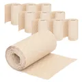 Jardinion Sichtschutzstreifen 10x 250cm x 19cm x 2,4mm Beige Blickdicht