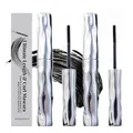 Mascara für ältere Frauen, 2026 Neu 3D Metal Mascara Curling Eyelash Iron, Metallbürste Volumengebende Wimperntusche Wasserfest Schwarz Schnell Trocknend und Wischfest