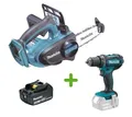 Makita 18V Set DUC122Z Akku-Kettensäge +DDF482Z Akku-Bohrschrauber +1x Akku 3Ah