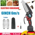 Für 18V Einhell Batterie Bürstenlos Kettensäge Elektro Motorsäge Handkettensäge!