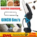 Für 18V Makita Akku Kettensäge Mini Elektro Motorsäge Handkettensäge DUC256Z 6''