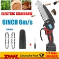 Für 18V Einhell Power X-Change Handkettensäge Akku Kettensäge 6Zoll Einhandsäge