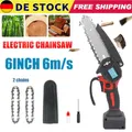 6 Zoll Mini Elektro Kettensägen Akku Kettensäge Handkettensäge für Einhell 18V