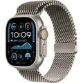 Apple Watch Ultra 2 Natur mit Milanaise-Armband Medium Natur