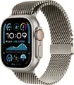 Apple Watch Ultra 2 (2024) GPS + Cellular 49mm Titangehäuse Milanaisearmband Natur M