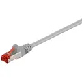 Goobay 2m CAT 6 Patchkabel, S/FTP PiMF, Grau
