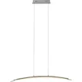 LED-Pendelleuchte / chrom - Silber