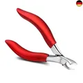 BEZOX Nagelzange Kopfschneider Nagelschere aus Edelstahl für Dicke und durch