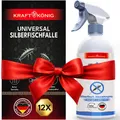 KRAFTKÖNIG SET Silberfischfalle & Spray im gegen Silberfische und Papierfische