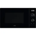 AEG MFB252DB Freistehende Mikrowelle mit Grillfunktion - 25L,900W,7 Leistungsstufen,Invertertechnologie,Auftau-Funktion,LED-Beleuchtung,Edelstahl-Innenraum,SteamPot,Schwarz