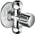 Schell Eckventil COMFORT 2xAbgänge 3/8Zoll, 1/2Zoll, chrom Schell-Connect