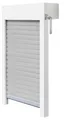 39057 AufsatzrollladenSet für Fenster, Rollladensystem Mini, PVC, 80 x 100 cm...