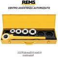 Materialbeschaffung Hand Hebel A Cricco IN Koffer REMS Eva IN Set ½ - ¾ - 1 - 1¼