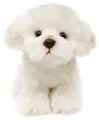 Uni-Toys Kuscheltier Malteser - 18 cm (Höhe) - Plüsch-Hund - Plüschtier, zu 100 % recyceltes Füllmaterial