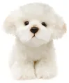 Malteser  18 cm Höhe  PlüschHund, Haustier  Plüschtier, Kuscheltier