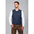 Edelnice Trachtenweste blau 66