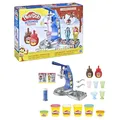 Play-Doh Drizzy Eismaschine mit Toppings, inklusive Drizzle Knete und 6 Farben